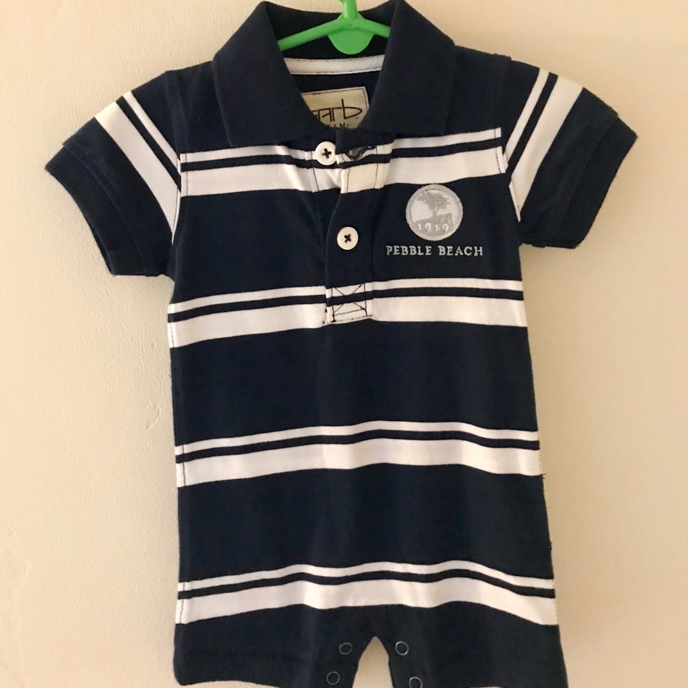 Pebble Beach Snap Onesie